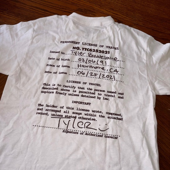 Tyler The Creator Call Me If You Get Lost Album Box Set Cassette T Shirt Small - Picture 6 of 6